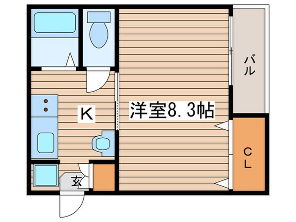 VILLA桜本町の物件間取画像